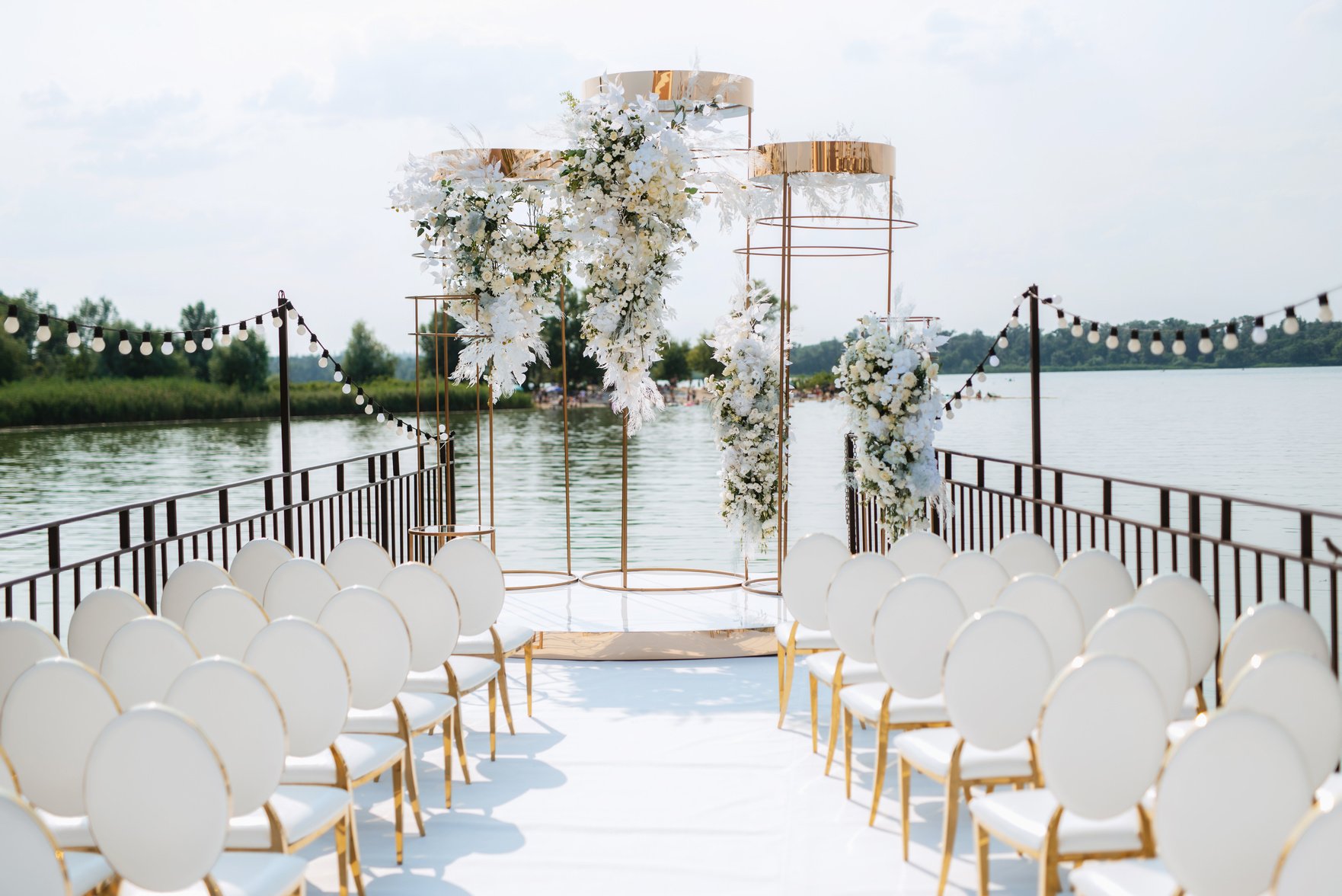 wedding ceremony area